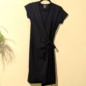 NWOT. Cotton Wrap Dress